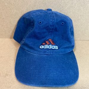 Adidas adjustable baseball hat cap blue